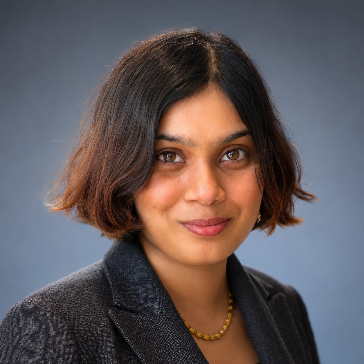 Suzanne Bijali in professional attire